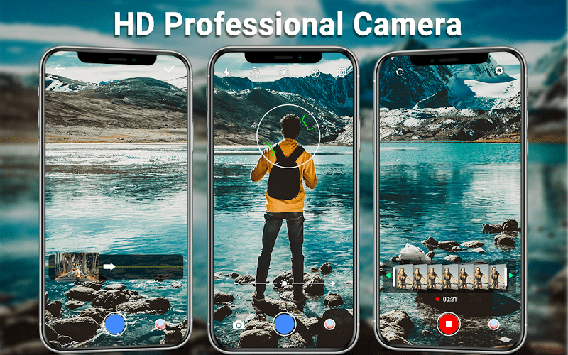 Android用HDカメラ スクリーンショット