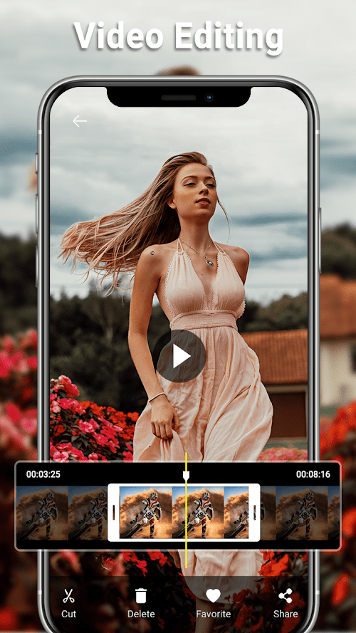Android用HDカメラ スクリーンショット