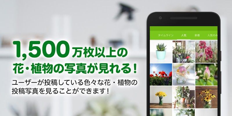 GreenSnap - 植物・花の名前が判る写真共有アプリ スクリーンショット