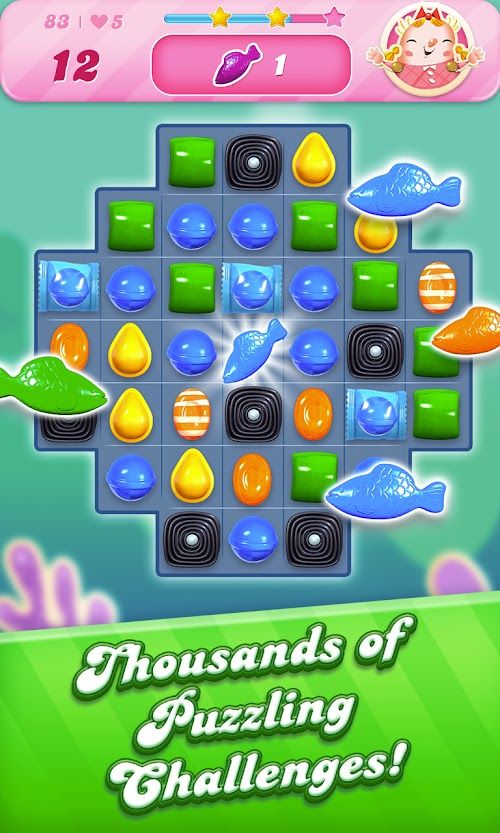 Candy Crush Saga スクリーンショット